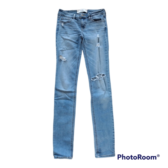Hollister Denim - Hollister Distressed skinny jeans